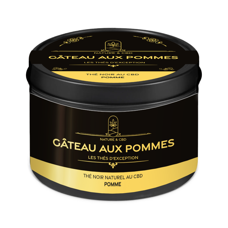 THE NOIR GATEAU AUX POMMES CBD 30 gr