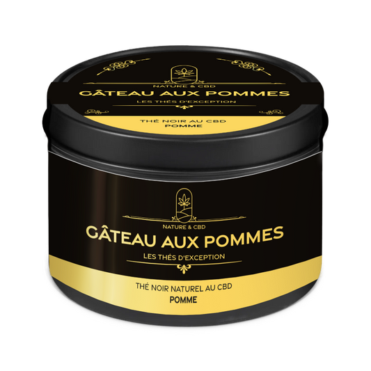 THE NOIR GATEAU AUX POMMES CBD 30 gr